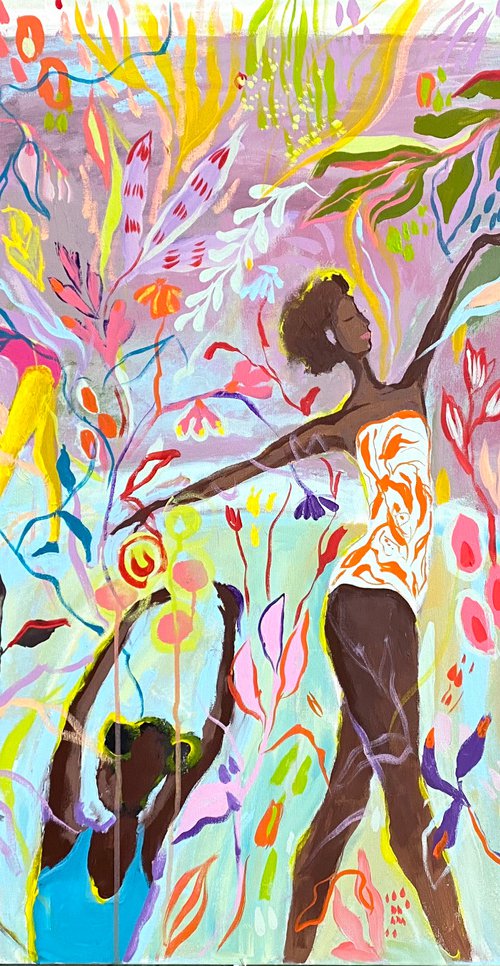 "Flowers dance" by Ksenia Kozhakhanova