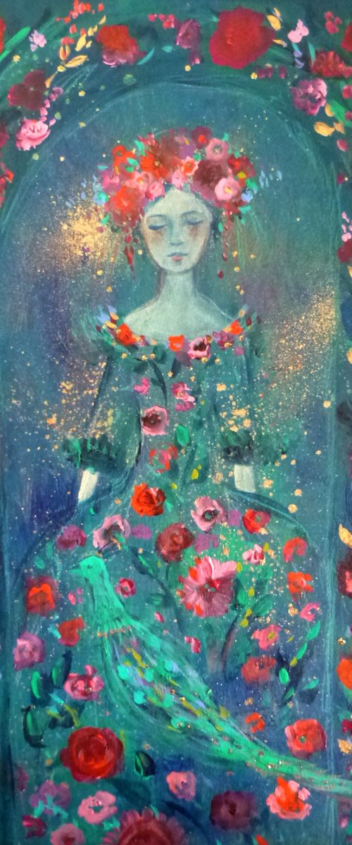 Tale of the blue bird. by Loetitia Pillault