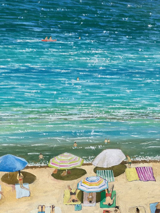 Lazy day on the beach