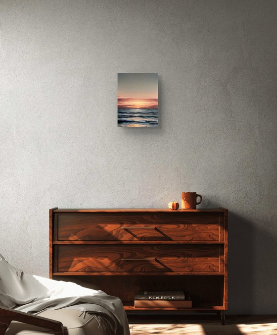 Calm sunset