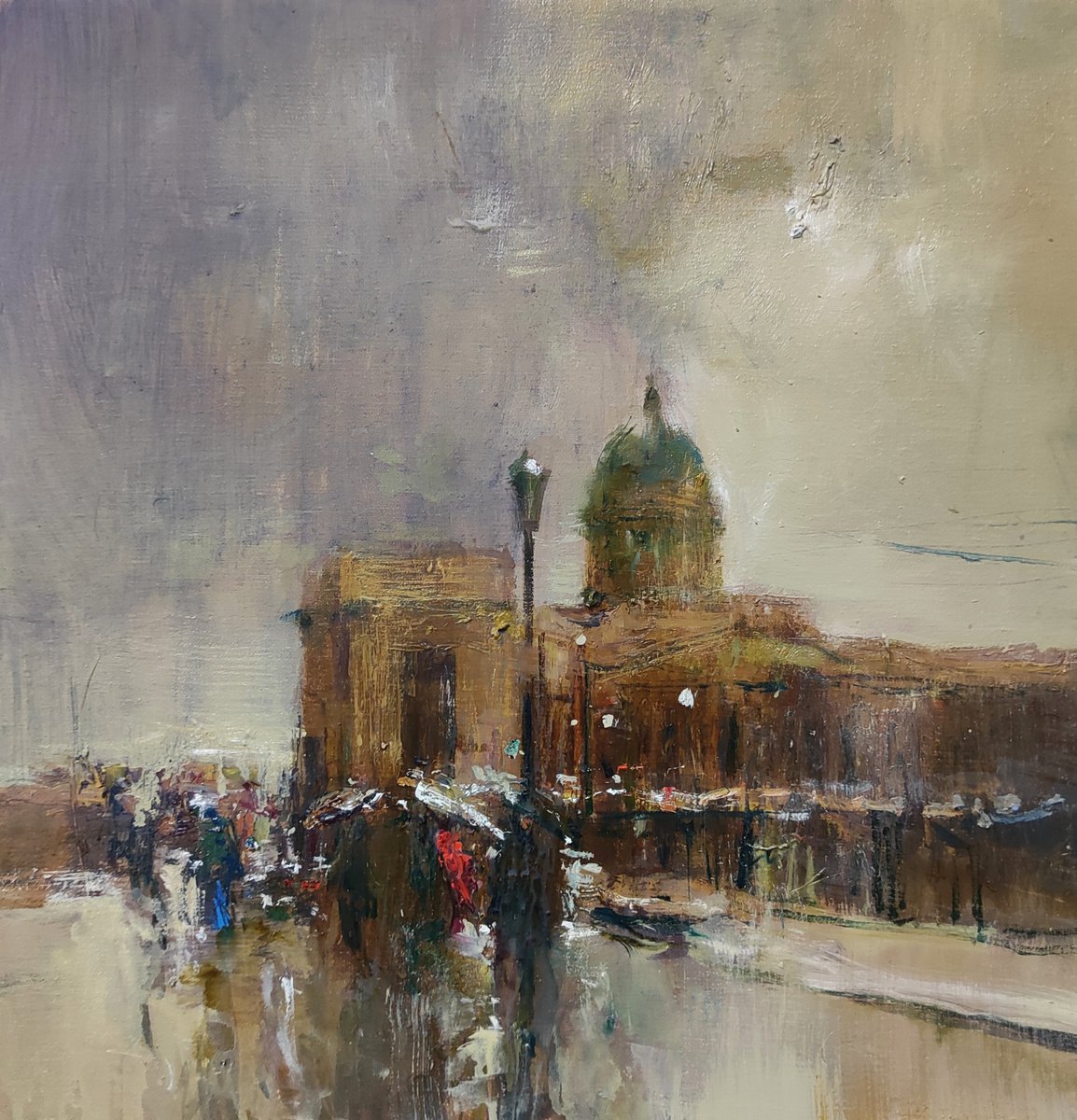 Rain in St. Petersburg by Dmitrii Ermolov