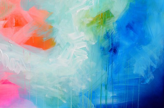 Beyond the Horizon Large Abstract