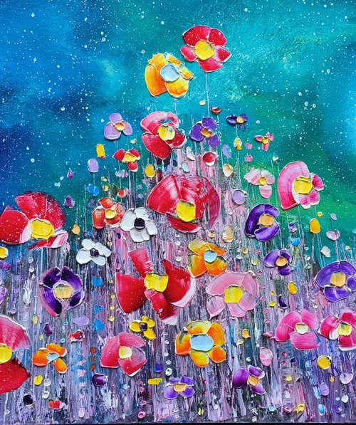 "There's No Space Between Us" - Flowers in Love by Phil Broad