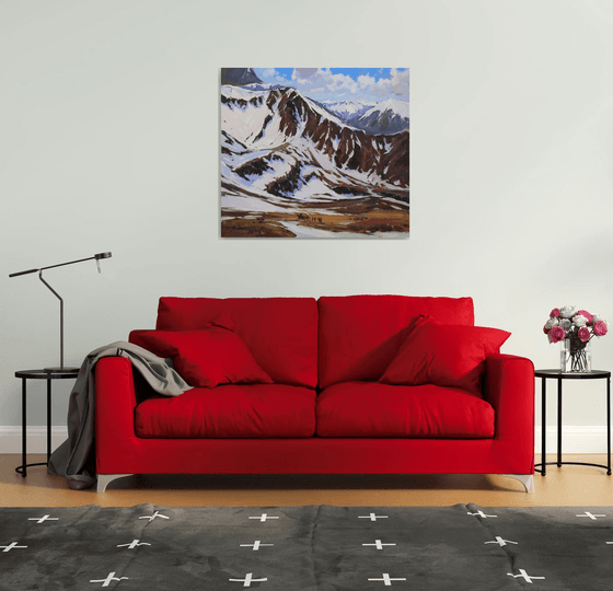 Spring in the mountains