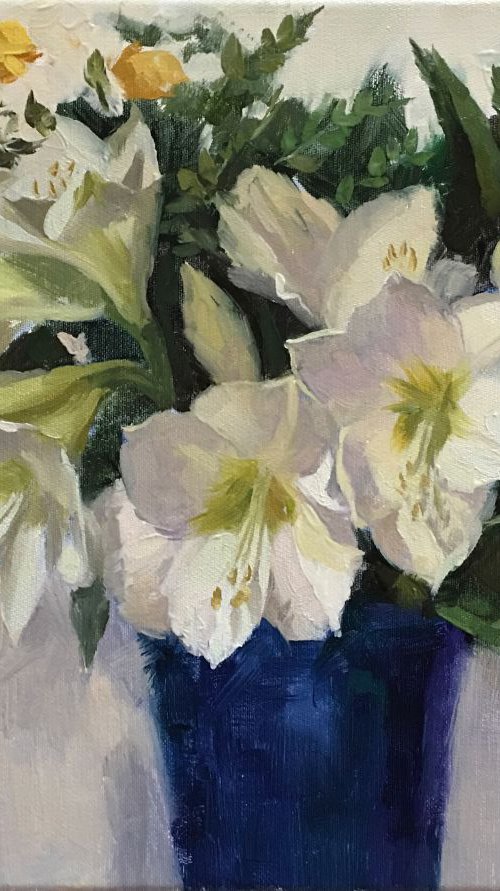 Amarylilies by Ling Strube
