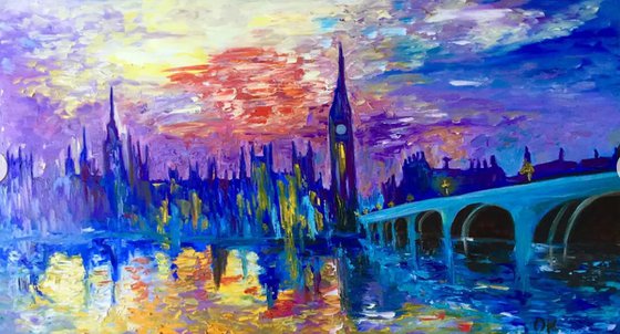 Sunrise in London.