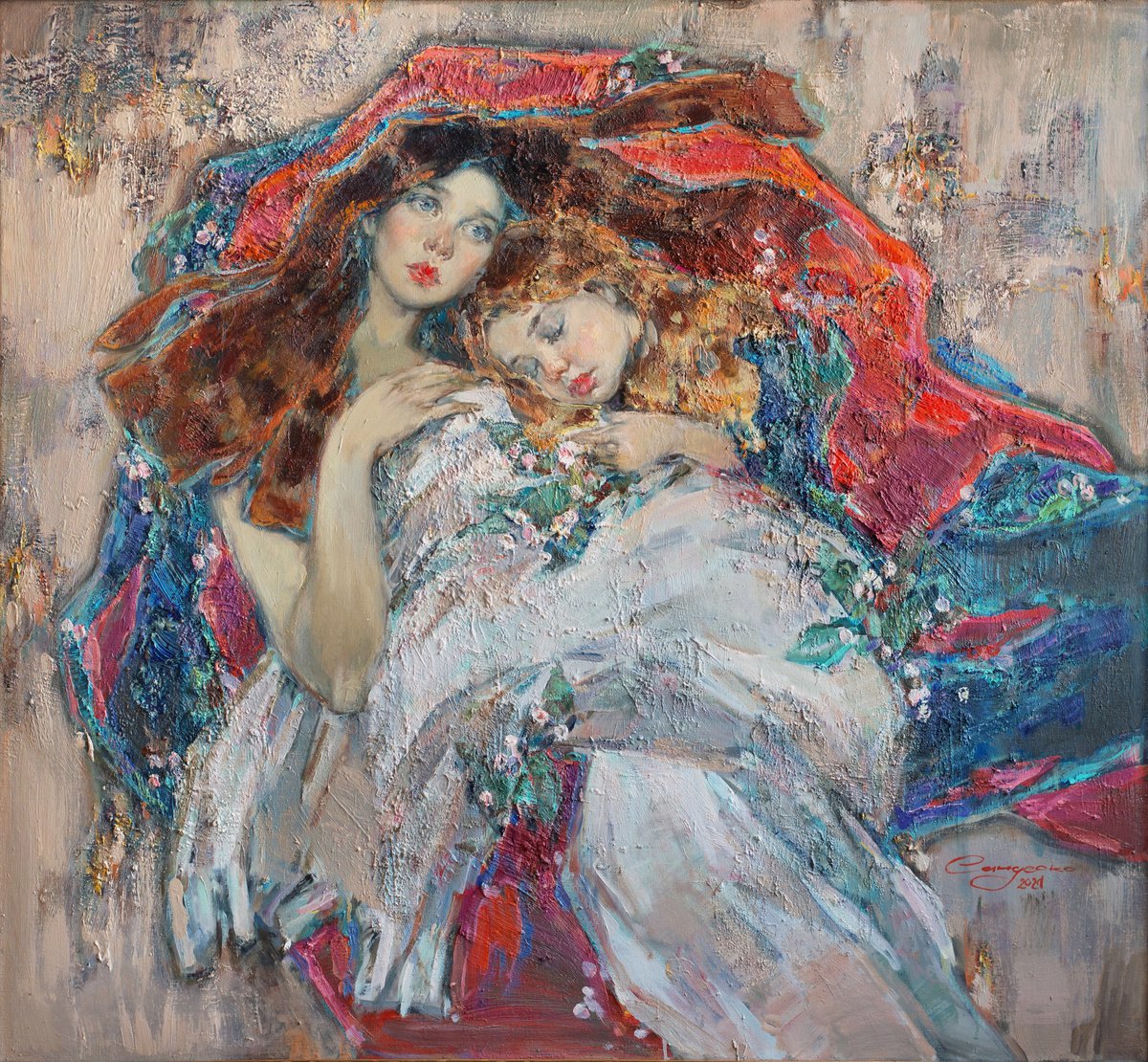 Sisters by Ksenia Sandesko