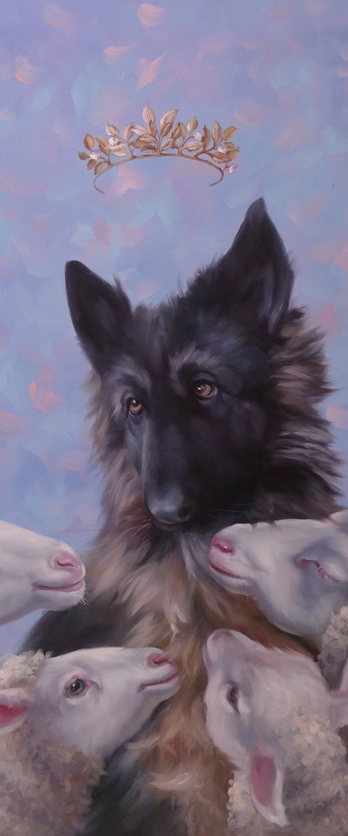 "The Good Shepherd" by Lena Vylusk