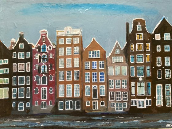 Canal Houses Of Amsterdam