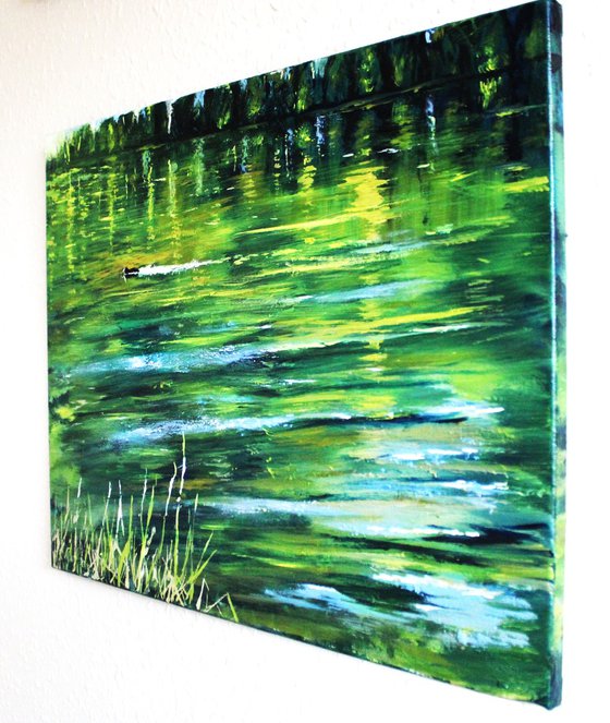 Twilight and Moorhen