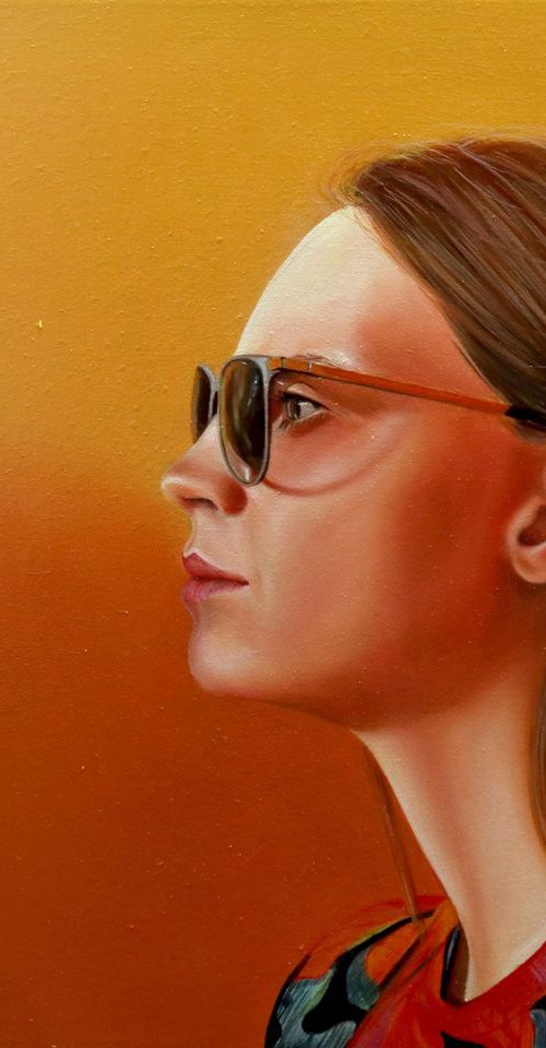 Orange Portrait by Gennaro Santaniello