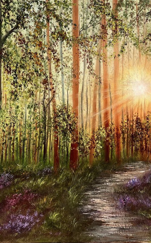 Sunny Forest by Tanja Frost