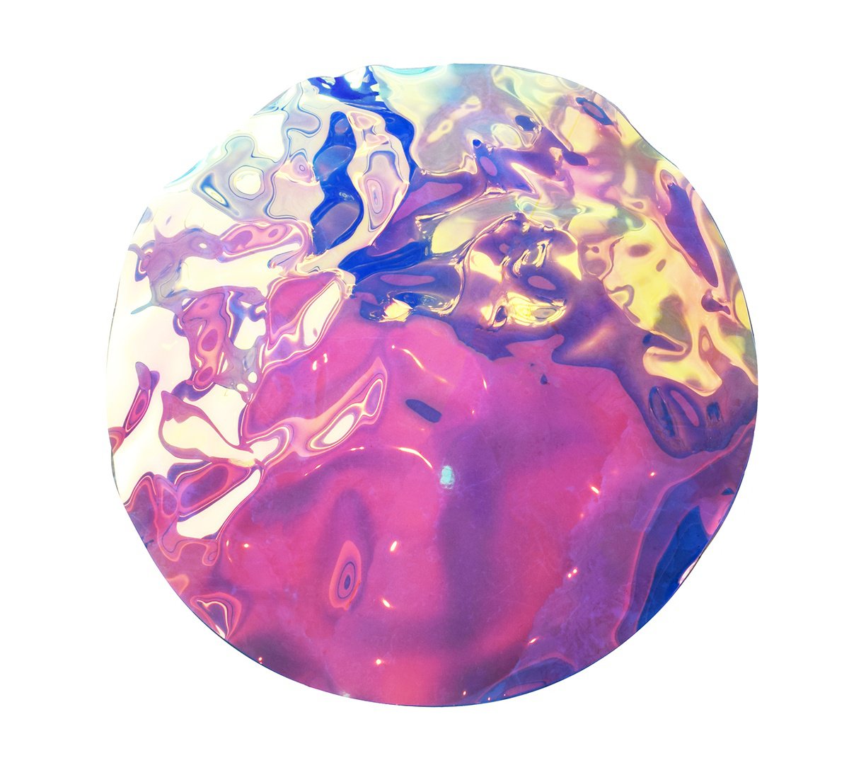 Geometric Abstract Sculpture By Anna Sidi-Yacoub, 35 X 35, Shifting Ii, Original Artwork