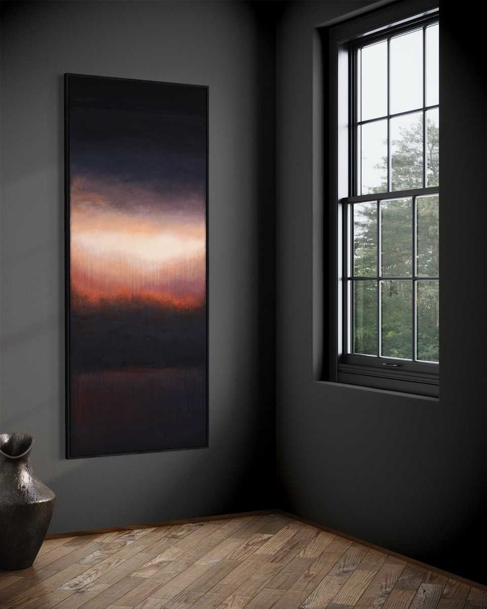  Chasing Footsteps By Lukasz Olek, 31 X 79, Artwork For Sale On Artfinder