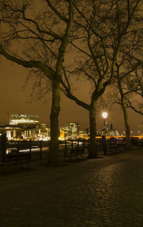 London at Night 12 by Alistair Wells