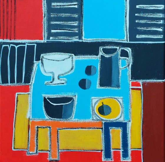Still Life with a White Bowl VII