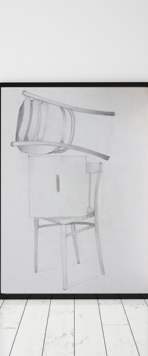 Still Life with Chairs by Pamela Rys