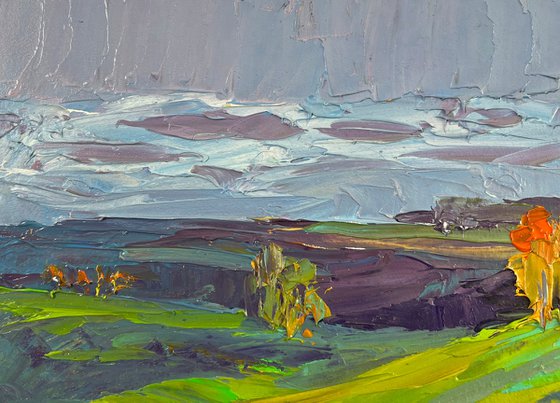 When the Evening Sun Gilded the Silence