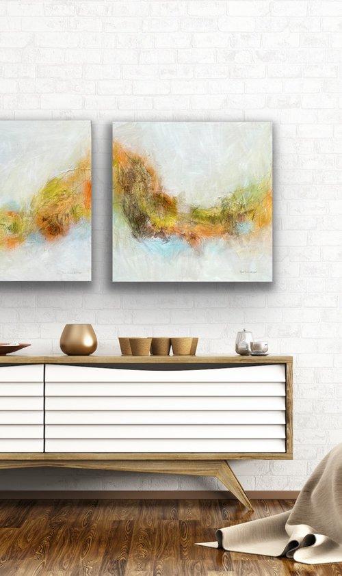 Summertime I and Summertime II by Kirsten Schankweiler