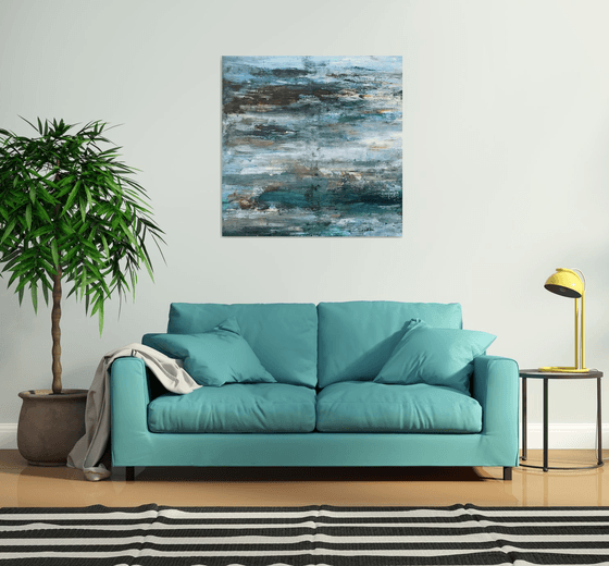 Seascape in mint