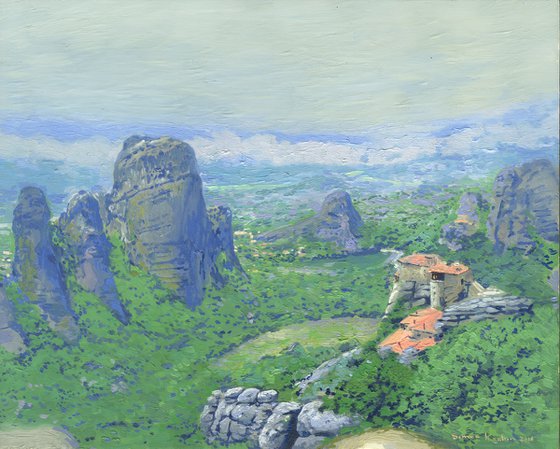 Meteors. Rusanu Monastery