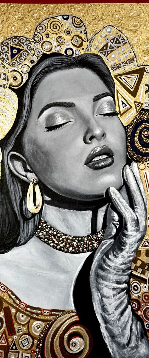 Equilibrium (Self portrait) by Elena Adele Dmitrenko