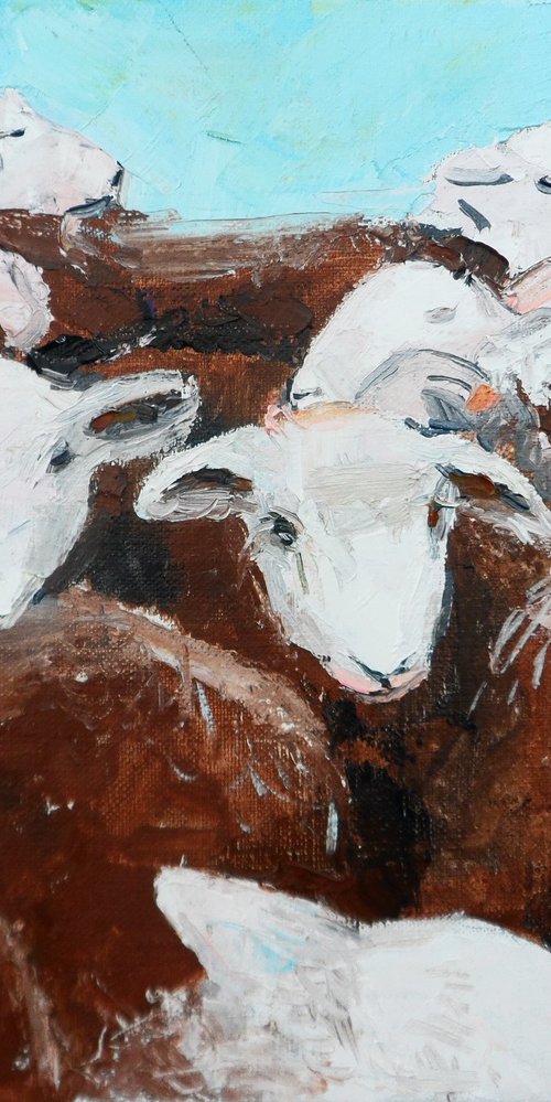 " Scottish Sheep" by Yehor Dulin
