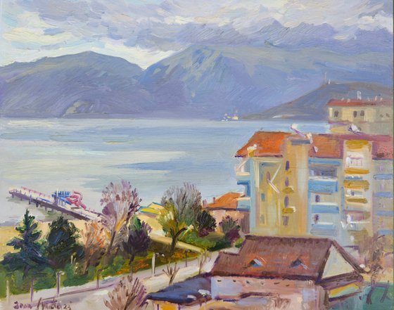 View Across Lake Ohrid