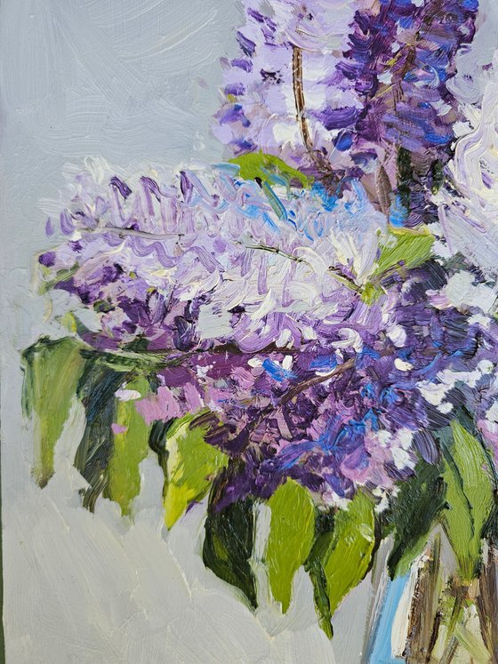 Vase of Lilacs