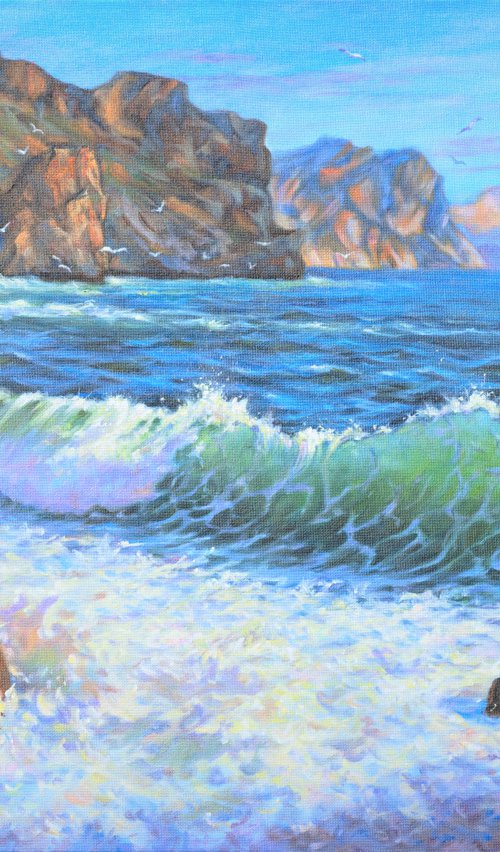 Sea Wave by Lilija Burockina