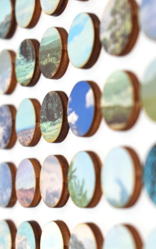 Landscape Dots by Amelia Coward