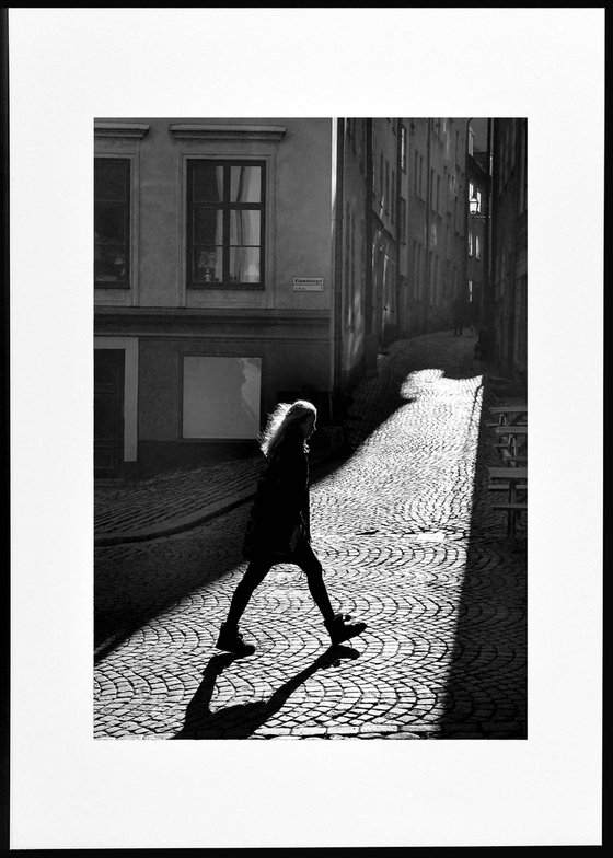 " Stockholm. Old town. Morning walk "   Limited Edition 1 / 15