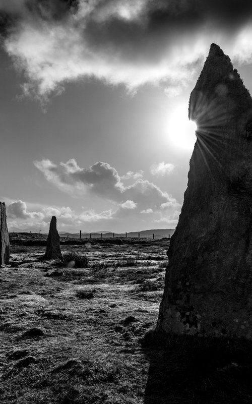 Garynahine Stone Circle - Callanish 2 - Isle of lewis by Stephen Hodgetts Photography