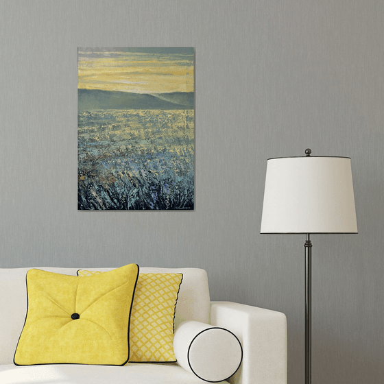 Field at Sunrise A26 50x70cm