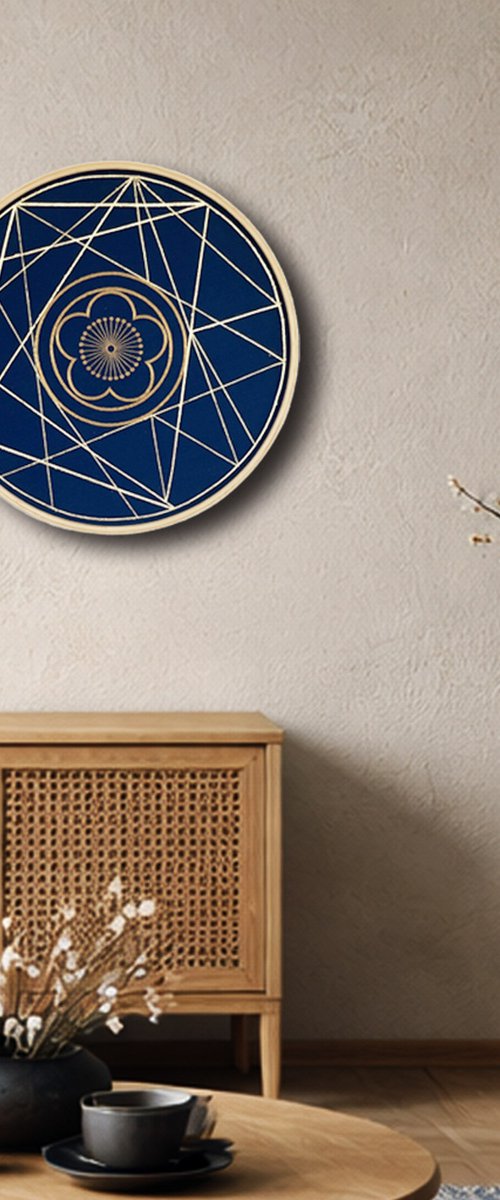 Plum Blossom ~Resilience~ (Kimono Upcycled ) by Lena Okamoto