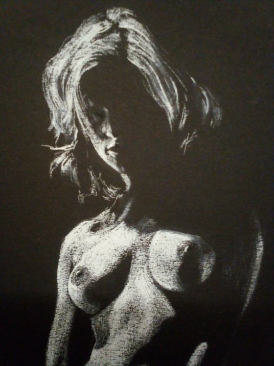 Nude noir #316 (21X29)cm