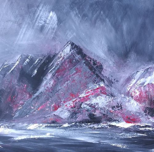 Spirit of the Soul - Art, monochrome by Mel Graham