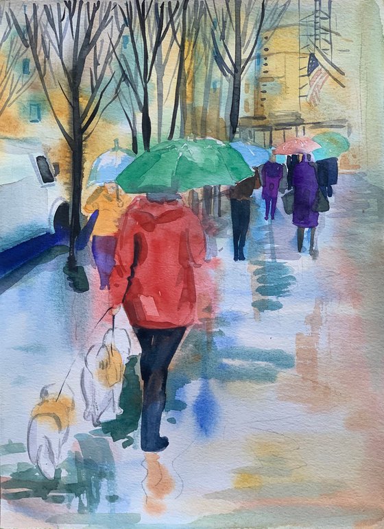 Walk in the rain