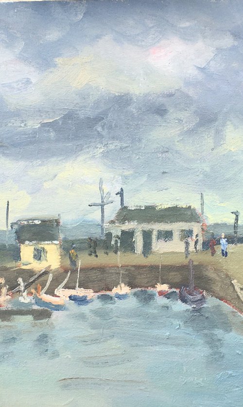 St Mawes, Cornwall by Julian Lovegrove Art