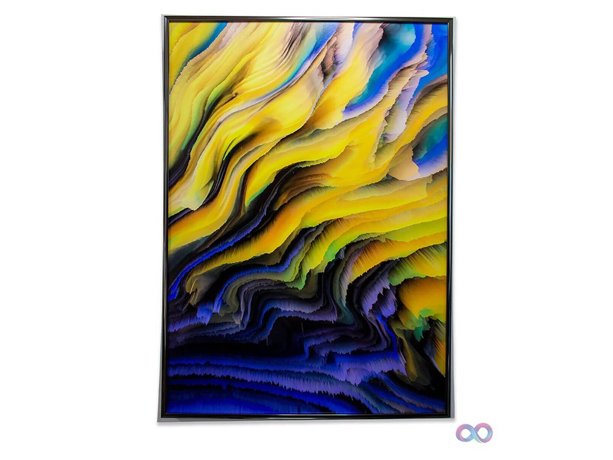 Organic Abstract Photograph By Sarah Pena, 13 X 17", Curves Into Spacetime - Wall Art - Decoration - Limit Edition - Digital Art - Abstract Art - Ultra Hd Print, Artfinder