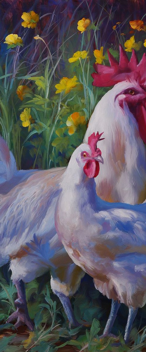 "Unexpected meeting" by Lena Vylusk