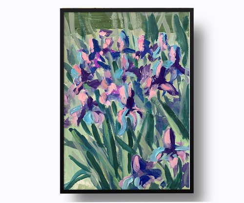 Irises. by Vita Schagen