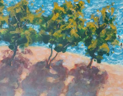 Tree swimmers by Dimitris Voyiazoglou