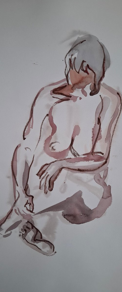 Lifedrawing sketch 1 by Olena Kolotova