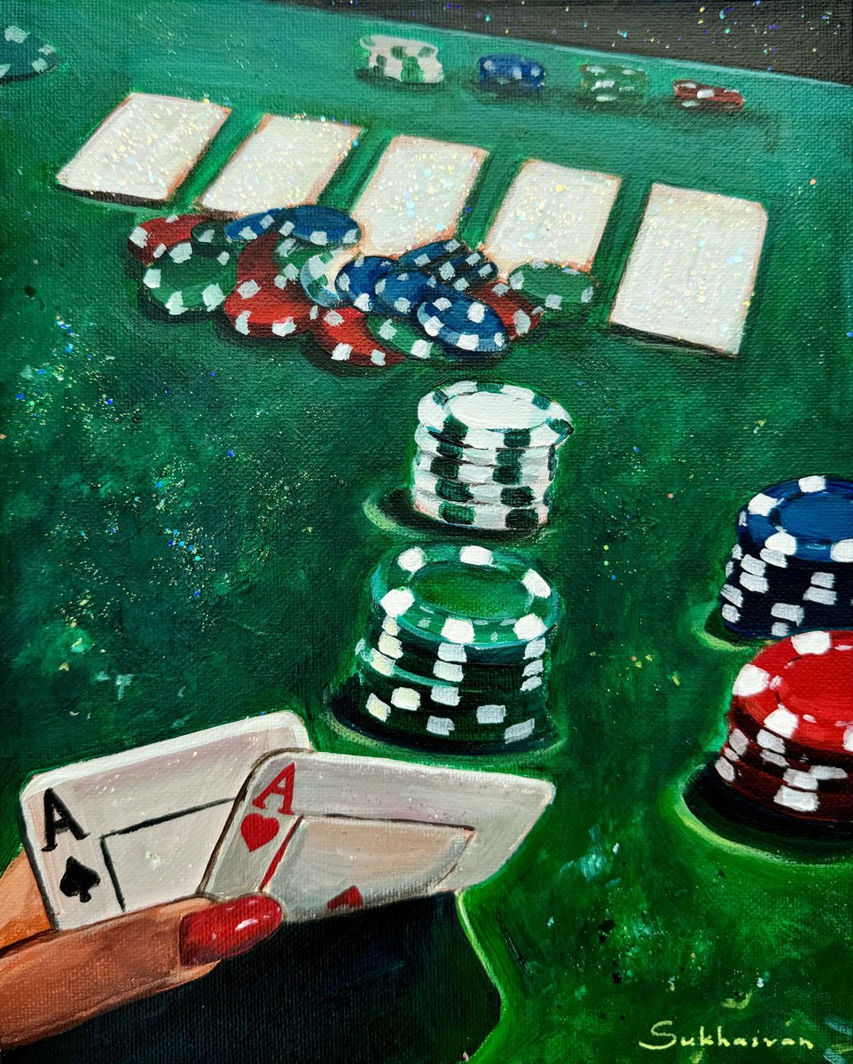 Poker by Victoria Sukhasyan