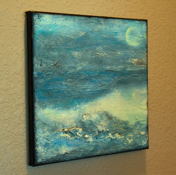 "Ocean Mist" Ocean paintings Small paintings