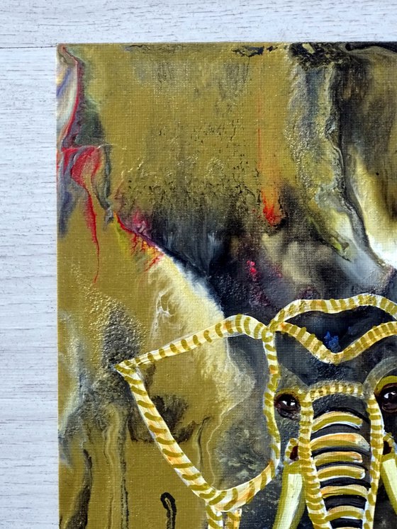 Golden elephant