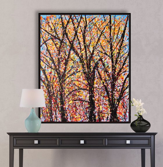 GOLDEN  AUTUMN  FOREST,  XL