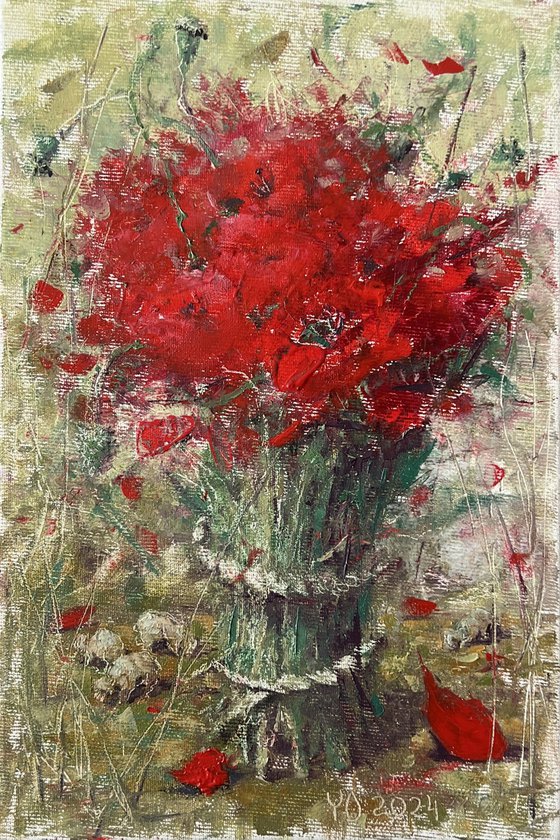 Rustic Red Poppy