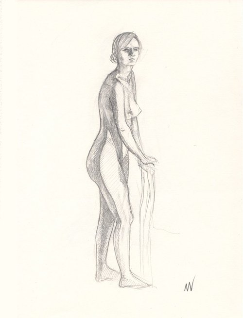 Sketch of Human body. Woman.68 by Mag Verkhovets